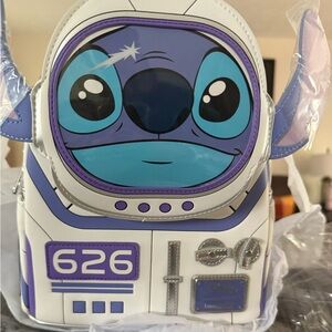 Brand new New Astronaut Stitch Loungefly bag